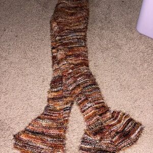 SHEIN Tan and Brown Wide Leg Pants